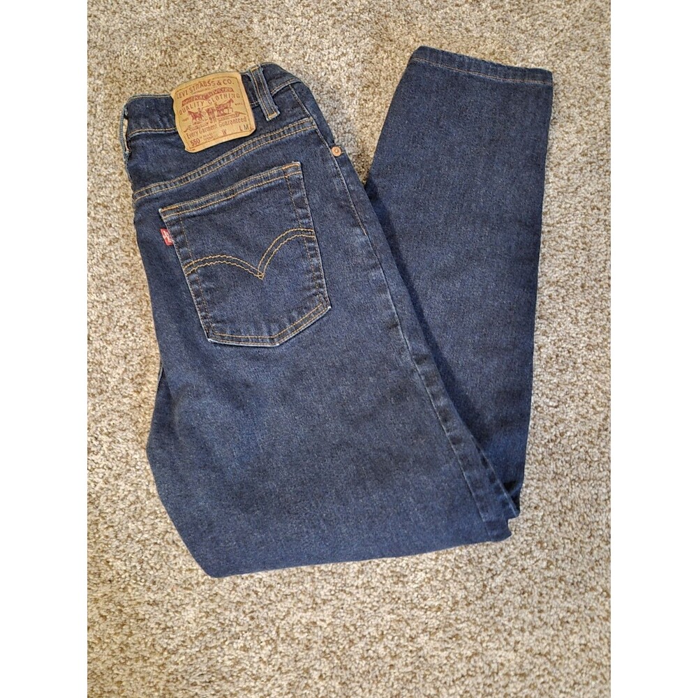 Vintage Y2K Levi’s 550 Red Tab Jeans Women’s Size 12 28"x28" Relaxed Fit 00s